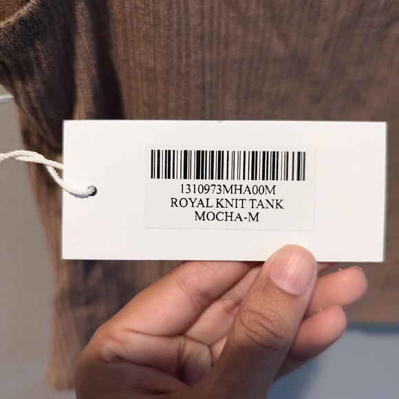 Reformation Mocha Knit Tank - Picture 3 of 5